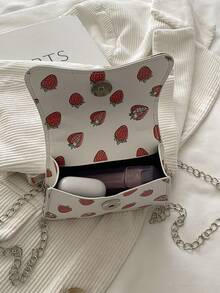 Fashionable Printed Handbag For Women, New Style Versatile Chain Shoulder Crossbody Bag - Multicolor - View 5
