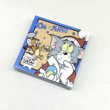 Warner Bros 60pcs/Box Tom And Jerry Cartoon Stickers,They Can Be Used To Decorate Suitcases, Scrapbooks, Diaries, And For Everyday DIY Decorations. These Cute Cartoon Peripheral Products Are The Perfect Birthday Gift For Anime Lovers. - Multicolor - View 6
