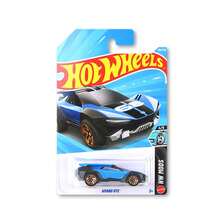 Mattel Mattel Hot Wheels 1:64 比例壓鑄合金車，適合玩樂或展示，Die-26J 系列逼真合金玩具車，蝙蝠車、道奇、雪佛蘭、三菱、鴨子、速霸陸、奧迪、別克 C4982 小車，GTC 系列，給愛好者男孩的禮物，玩具車模型，1件裝 - 彩色 - 查看 21