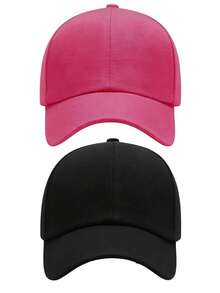 1 pièce/2 pièces Casquette de baseball respirante d'été unisexe, chapeau à bec de canard réglable avec protection solaire, convient pour la course, le cyclisme, la randonnée, la pêche et autres sports de plein air - Multicolore - Voir 26
