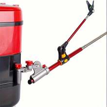 1pc Dual-Purpose Ground Spike/Rod Holder Fishing Rod Support Stand, Adjustable Aluminum Alloy Fishing Rod Holder, Outdoor Fishing Gear Accessory (Multiple Colors Available, Extends To 165cm) - Multicolor - View 2