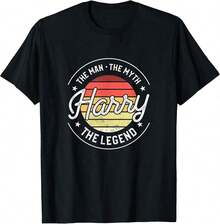 The Man Crew Day Casual Top Dama Para Casuales Playeras De Ropa Hombre Playera Día Regalo Papa Tops Old Niña Niño camiseta para hombre - Negro - Ver 1