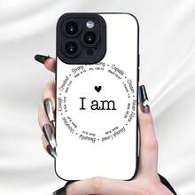 1 pieza de funda de teléfono a la modaNo incluye cordón ni soporte. Colorido. AmorCorazónPatrón,ParaiPhone 161514131211XSXRX7PlusProMaxSE,A prueba de golpes,NuevoEstilosParaHombresYMujeres,SuaveCasos,CompletoCoberturaEngrosadoProtección, PerfectoRegaloParaCumpleaños y PascuaAMadre,Familia,Amigos,NovioNoviaYCompletoCoberturaParaLentesEncendido. Nueva Funda de Silicona Todo Incluido para Parejas - Negro - Ver 1