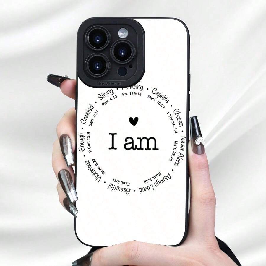 1 pieza de funda de teléfono a la modaNo incluye cordón ni soporte. Colorido. AmorCorazónPatrón,ParaiPhone 161514131211XSXRX7PlusProMaxSE,A prueba de golpes,NuevoEstilosParaHombresYMujeres,SuaveCasos,CompletoCoberturaEngrosadoProtección, PerfectoRegaloParaCumpleaños y PascuaAMadre,Familia,Amigos,NovioNoviaYCompletoCoberturaParaLentesEncendido. Nueva Funda de Silicona Todo Incluido para Parejas - Negro - Ver 1