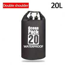 1件女款新款斜挎包，2L/5L/10L/15L容量，PVC戶外運動迷彩防水包，多功能防水包，游泳便攜漂流包，戶外運動防水包，熱銷跨境單肩包，大容量戶外防水背包，適用於潛水、漂流、游泳、海灘、徒步，女款優雅單肩包 - A - 查看 19