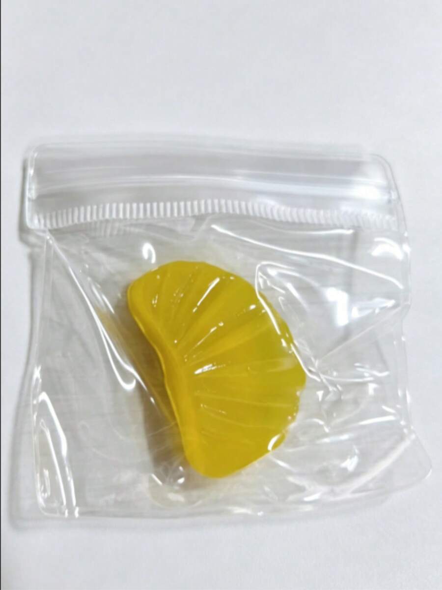 1pc, Random Color, Orange Korean Style Ins Fresh Fruit Transparent Bag Phone Charm, Suitable For Various Holiday Party Gifts, Cheese Squishy, Squishy Dumpling, Fidget, Squishy - Orange Ornament - View 1