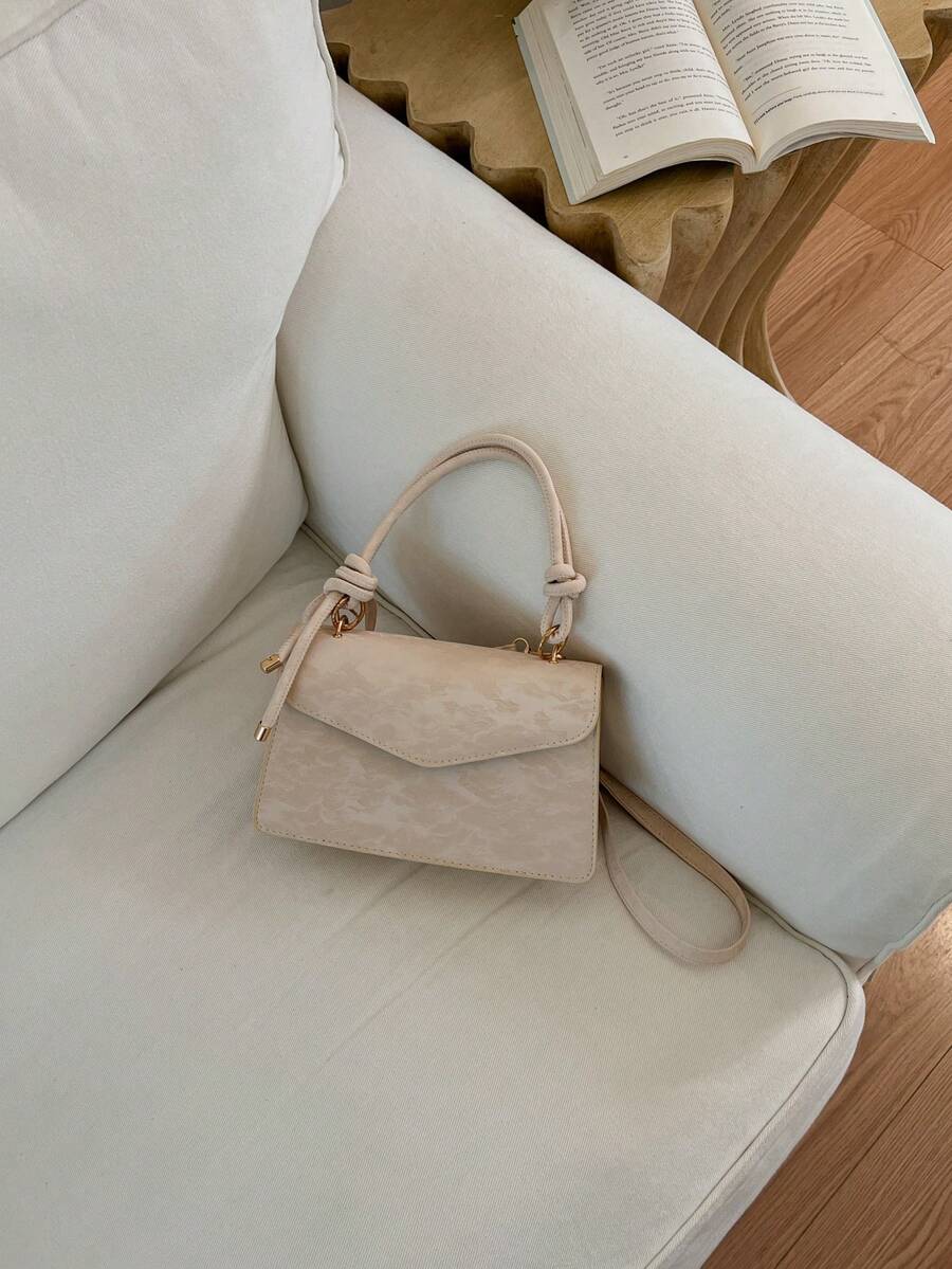 New Versatile Retro Small Square Bag Niche Design Textured Crossbody Small Bag Handheld Minimalist Shoulder Bag For Women