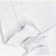Conjunto Deportivo de Maternidad  de Dos Piezas para Verano, Top de Manga Corta con Estampado de Letras y Pantalones Cortos Deportivos, Diseño en Parches Azul y Blanco - Azul marino - Ver 2