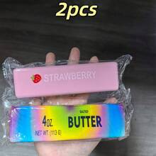 1 Set Tira de Esponja de Rebote Lento, Patrón de Fresa (Múltiples Colores), Esponja Realista, Herramienta de Limpieza, Regalo Práctico para Familia y Amigos, Decoración del Hogar para Crear Ambiente, Aliviar el Estrés y Relajar el Ánimo - A - View 3