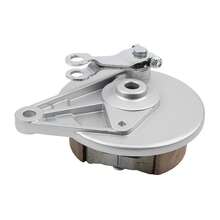 PowerMotor Ensamblaje de freno de tambor trasero de motocicleta para todas las mini motos Baja Heat Warrior MB165 MB200, repuestos de zapatas de freno de 105mm - A - Ver 6