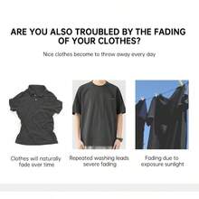 Black Clothing Color Enhancer Sheets, 30pcs/Pack, Color Lock Anti-Fading, Non-Fading Wash - 30 Items - View 8