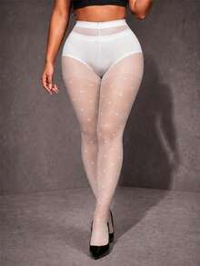 GNIM HL 1/3 Pairs 10D Ultra Sheer Black Tights High Elasticity Skinny Pantyhose Sexy Transparent Stockings For Women Daily/Party/Office All-Match Legwear - White - View 1