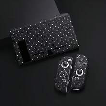 Cute Solid Color Polka Dot Versatile Split Soft Shell For Switch, Compatible With Switch Original For NS Console Polka Dot Protective Case, Skin-Friendly Flexible TPU Material Shockproof And Anti-Collision, Multiple Colors Available, Lightweight And Does Not Obstruct Dock, Full Coverage Fit For Controller, Daily Portable Protection Game Console Accessory - View 3