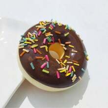 PU Faux Donut Slow Rebound Cake Food Toy, Bread Fridge Magnet Pendant Decoration - Multicolor - View 4
