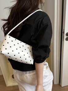 Light Luxury New Fashion Design Premium Shoulder Bag - White - View 4