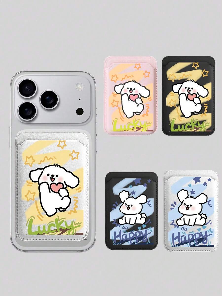 1個豪華磁吸馬賽克賽馬皮革錢包手機殼,適用於Apple 13/14/16/15/17 Pro Air,精緻馬卡龍收納袋支架保護套 - 彩色 - 查看 1