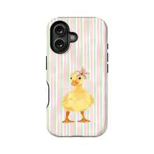 藍白條紋手機殼，幽默大眼貓抓魚設計，適用於 iPhone 17 16 15 14 Pro Max Plus 13 12 11 - 彩色 - 查看 4