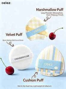 OEIEZ 6pcs Korean Style Makeup Set, Triangle Foundation Brush, Multiple Makeup Sponges, Disposable Color Mixing Paper, Portable Travel Makeup Kit - Multicolor - View 9