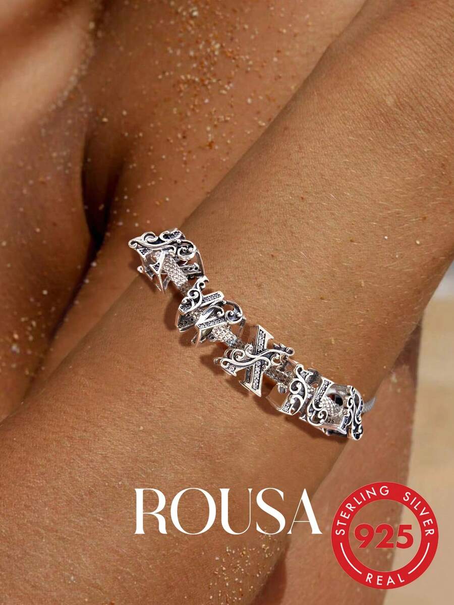1 Peça Contas Pingente dos 12 Signos do Zodíaco em Prata 925, Adequado para Pulseira, Bracelete DIY de Joias e Acessórios Diários, Presente Ideal para Meninas