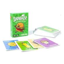 SlapBurger 卡牌遊戲 | 快速拍擊漢堡組裝派對遊戲，適合 2-6 人，2026 年熱門家庭桌遊之夜必備 - 綠色 - 查看 5