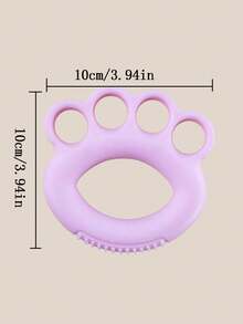 1pc Hand Grip Strengthener With Individual Finger Exerciser And Soft Silicone Hand Gripper For Home Gym Training Gym Accessories, Sports, Gym, Home Workout - Multicolor - View 11