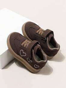 Children's Sports Shoes 2026 Summer New Style Boys & Girls Closed-Toe Breathable Hollow Mesh Hook And Loop Chunky Sneakers - Brown - View 5