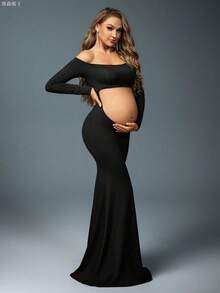 Maternity Bodysuits - Negro11 - View 7