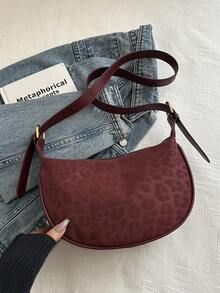 Casual Personalized Leopard Print Fashion Minimalist Chic Large Capacity Summer New Women's Shoulder Underarm Bag - Multicolor - View 7