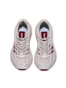 CAMEL CROWN Women's Outdoor Running Shoes - Thick Sole Lightweight Cushioned Breathable Casual Non-Slip Sports Shoes - Egg and Milk Red - View 2