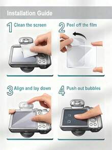 3pcs Tempered Glass Screen Protector, Compatible With Z30/Z50/Z50II/Z5/Z6/Z6II/Z6III, 9H Hardness, Bubble-Free, Easy Installation. - View 8