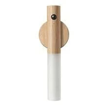 1pc/2pcs Creative Wood LED Wall Light Motion Sensor Magnetic Type-C Rechargeable Night Lamp For Kitchen Staircase - 小夜燈 - 查看 11