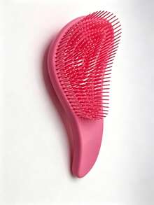 1 Pieza Peine de Estilo de Cabello Suave Hecho de Plástico Duradero con Diseño de Arco, Desenreda el Cabello y Masajea el Cuero Cabelludo para Uso Tanto Húmedo como Seco. Accesorio Portátil Unisex Adecuado para Desplazamientos Diarios, Viajes y Estilo de Salón, un Regalo Ideal para Múltiples Festivales - Multicolor - View 2