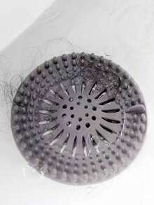 Bathroom Drain Hair Catcher, Sink And Tub Drain Filter, Kitchen Sink Silicone Anti-Clogging Drain Cover, Mesh Drain Filter - A - View 4
