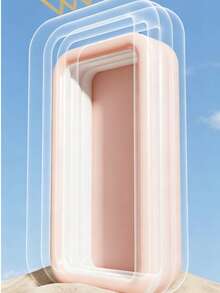 Piscina inflable familiar rectangular grande, material de PVC resistente al calor con estampado de dibujos animados, adecuada para juegos en el patio trasero - C - Ver 8