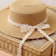 5Yards Vintage Lace Ribbon Crochet Lace Trim, Thin Lace-Trim Ribbon For Bridal Wedding Decoration, Craft, Sewing Skills For DIY Dress, Flower Bouquet, Scrapbook, Gift Wrapping - 1Pc - View 8