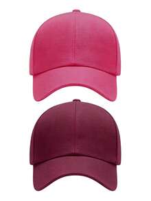 1 pièce/2 pièces Casquette de baseball respirante d'été unisexe, chapeau à bec de canard réglable avec protection solaire, convient pour la course, le cyclisme, la randonnée, la pêche et autres sports de plein air - Multicolore - Voir 10