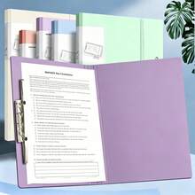 Extra Large A3 Folder High Aesthetic Clipboard, 360° Rotating Multifunctional Office Folder, Simple And Practical Drawing Board, Essential Tool For Office And Study, Foldable Folder Board, Multifunctional Business Folder, Suitable For Students, Office And Home, School, Learning Supplies, Office Supplies, Back To School Essential (Includes Stickers) - One Size - View 1