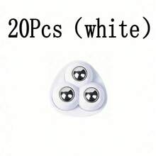 4/20pcs Self-Adhesive Wheels With Stainless Steel Ball Bearings - 360 Degree Swivel Kitchen Utensil Casters, Suitable For Home Decor, DIY Projects, Easy Installation, Compact Design, Sturdy Structure, Universal Casters, Furniture Makers, Home Cooks - Multicolor - View 14