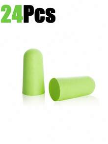 10/24/60/120pcs Ergonomic Sleep Earplugs, Noise Reduction Anti-Snoring, Suitable For Sleep, Factory, Study, Office, Travel, Relaxation, Rest, Focus, Quiet And Comfortable, Soft And Reusable, Washable, Hypoallergenic - A - View 14