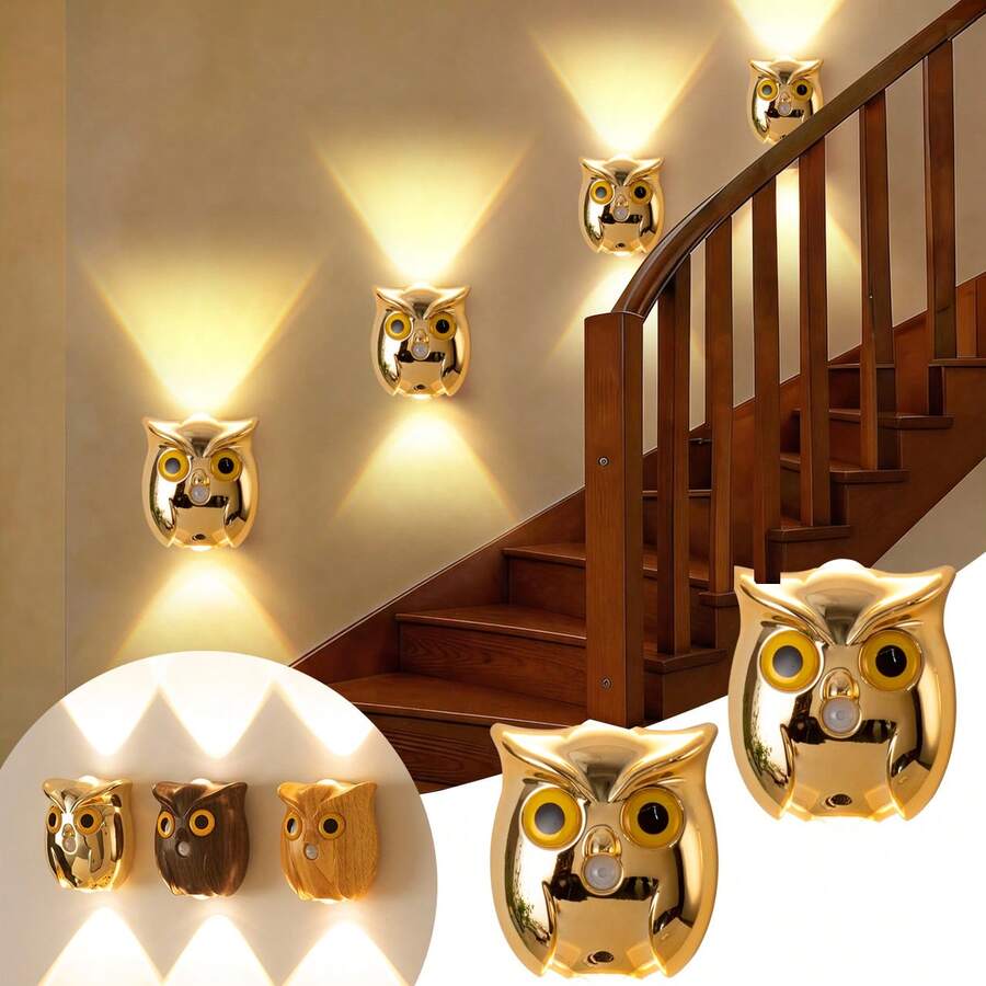Indoor Up & Down Light Wall Sconce, 3-Color Dimmable, Smart Decorative Wall Light, Wireless LED Wall Lamp, Battery Powered Night Light, Suitable For Bathroom, Bedroom, Kitchen, Entryway, Home Decor, Living Room Decor