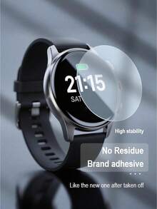 舒適貼合鋼化玻璃螢幕保護貼 3片/包，適用於 Watch GT5-46mm/GT5Pro-42mm/GT5/6-41mm/GT6-46mm/GT6 Pro-46mm，9H 硬度，光滑表面，一鍵無塵安裝，智慧手錶保護，現代手錶配件，耐刮耐磨，耐用材質，適合科技愛好者、電子產品愛好者，母親節禮物、週年紀念禮物 - 3pcs,定位神器,For GT6-46mm - 查看 5