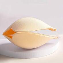 1pc Heart-Shaped Bikini Nipple Covers, Invisible Anti-Chafing One-Piece Summer Front-Clasp Push-Up Lifting Breast Pads - Multicolor - View 5