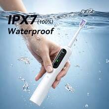 YUNCHI Smart Oscillating  Electric Toothbrush, 30° Oscillations For Clean 5 Vibration Modes, Intelligent Timer, IPX7 Waterproof, Type-C Interface, 2 Brush Heads - Multicolor - View 7