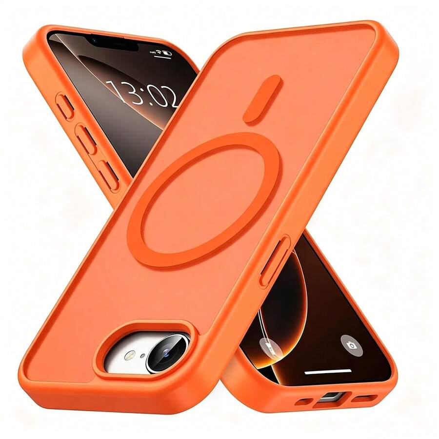 磨砂親膚感保護殼，適用於 iPhone 17e 16e 17 16 15 14 13 12 11 17 Pro Max 15 Plus，適用於 iPhone 16Pro 15Pro 14Pro 13Pro 16Plus 15Plus 14Plus 13Plus 機型，半透明磨砂 17 手機殼，17Promax 保護套，夏季款