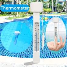 1pc Digital Floating Pool Thermometer, High Precision, Durable Plastic Material, Pool Accessory, Floating Pool Thermometer, Battery-Free, Easy-Grip Handle, Multiple Colors Available, Suitable For Measuring Water Temperature Of Swimming Pools, Hot Springs, Hot Tubs And Ponds, Suitable For Pool Floats, Ergonomic Design, Suitable For Indoor And Outdoor Environments, Year-Round Use - A - View 3