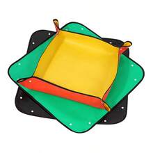 Various Sizes Black Foldable Gardening Mat, Waterproof Thickened PE Plant Repotting Mat, Indoor Succulent Care Use, Anti-Dirt Flower Pot Transplanting Mat, Easy To Clean Garden Storage Waterproof Fabric - A - View 11