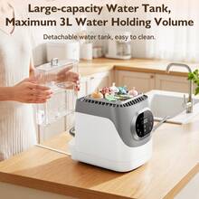 Baby Bottle Washer, Sterilizer & Dryer - All-In-One Cleaning Machine For Bottles, Pump Parts & Baby Essentials - Time-Saving & Effortless Care - White - View 6