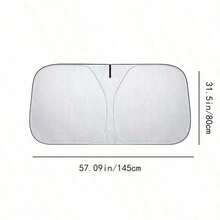 Car Front Windshield Sun Shade, Foldable UV Protection Sunshade, Heat Insulation Sun Umbrella, Universal Car Sun Shade, Summer Car Interior Cooling, Sun Protection Curtain - Car Front Sun Visor - View 13