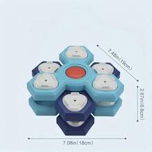 4 Layer Interactive Slow Feeder Dog Bowl - Multi-Layer Rotating Puzzle Toy For Mental Stimulation, Non-Slip Design Fits Small/Medium/Large Dogs - 4 LAYER - View 5