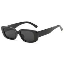 16pcs Black Rectangular Fashion Glasses, Thick Frame Retro Party Eyeglasses, UV Protection Adult Eyewear, Birthday Club Beach Pool Holiday Costume Accessories, Holiday Role Play Party Gift Supplies, Unisex - View 9